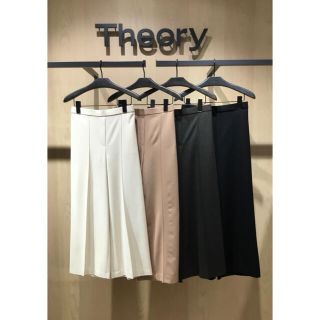 セオリー(theory)のTheory 20aw ワイドクロップドパンツ(カジュアルパンツ)