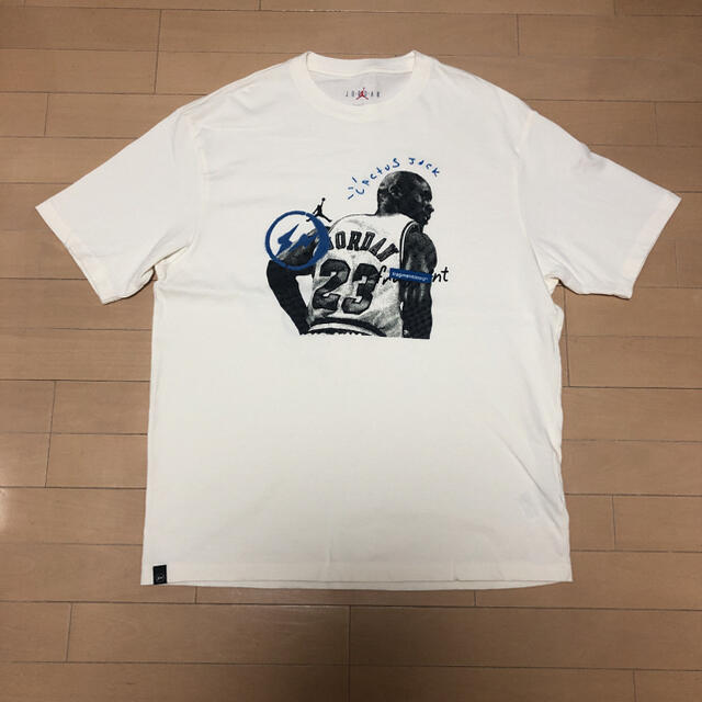 ジョーダン x トラヴィス スコット x フラグメント　tee