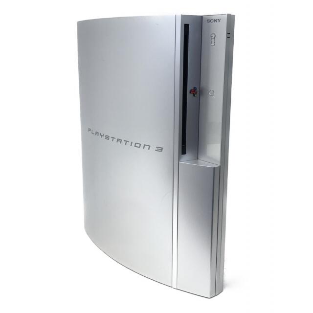 SONY(ソニー)のソニー SONY PS3 本体 シルバー エンタメ/ホビーのゲームソフト/ゲーム機本体(家庭用ゲーム機本体)の商品写真