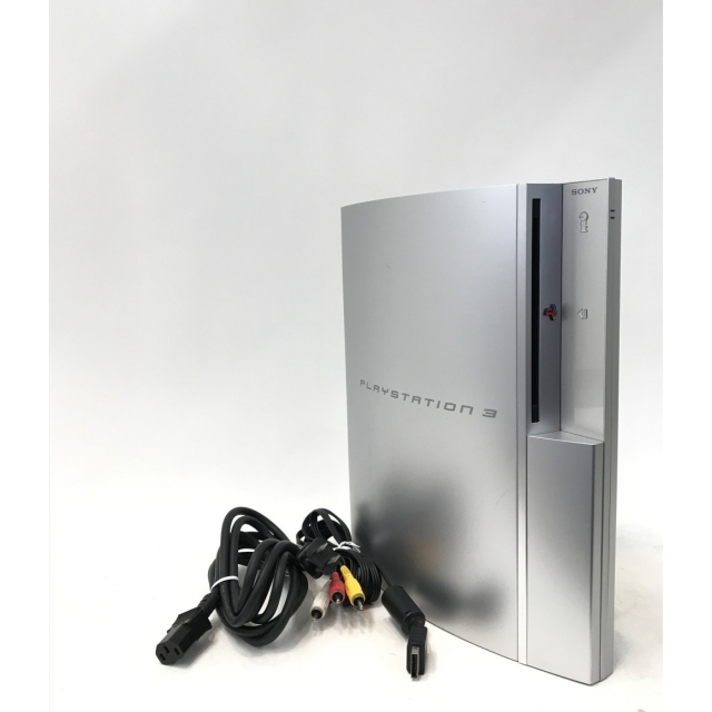 SONY(ソニー)のソニー SONY PS3 本体 シルバー エンタメ/ホビーのゲームソフト/ゲーム機本体(家庭用ゲーム機本体)の商品写真