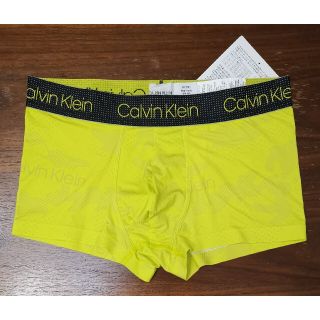 カルバンクライン(Calvin Klein)のカルバンクライン　新品　メンズ　メッシュ　ボクサーパンツ(ネオンイエローS)(ボクサーパンツ)