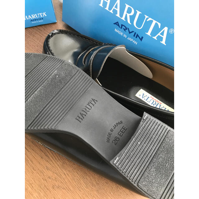 HARUTA(ハルタ)の未使用　HARUTA ローファー26.0cm ゆったりEEE レディースの靴/シューズ(ローファー/革靴)の商品写真