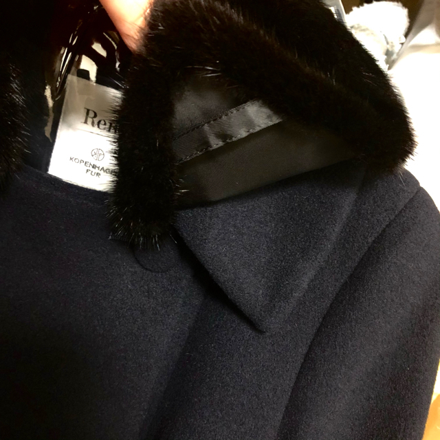 で迅速にお届け ❤︎ハロッズ ミンクファー ツイードジャケット ...