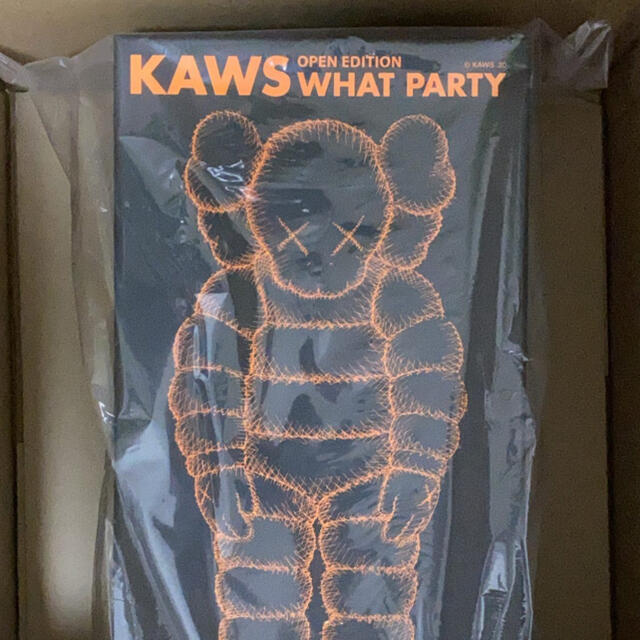 よろしくお MEDICOM - KAWS WHAT PARTY ORANGE #11 カウズの通販 by