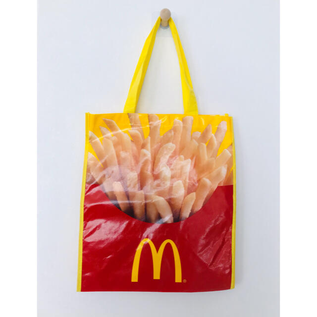 マクドナルド(マクドナルド)の【専用】マクドナルド　マックポテト　エコバッグ　ショッピングバッグ レディースのバッグ(エコバッグ)の商品写真