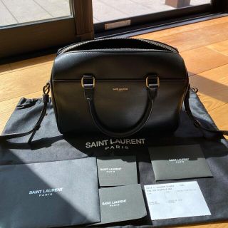 サンローラン(Saint Laurent)のサンローラン♡ベイビーダッフル　ブラック(ショルダーバッグ)