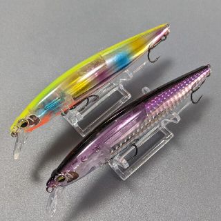 サイレントアサシンフラッシュブースト風Fミノー　2個セット(ルアー用品)