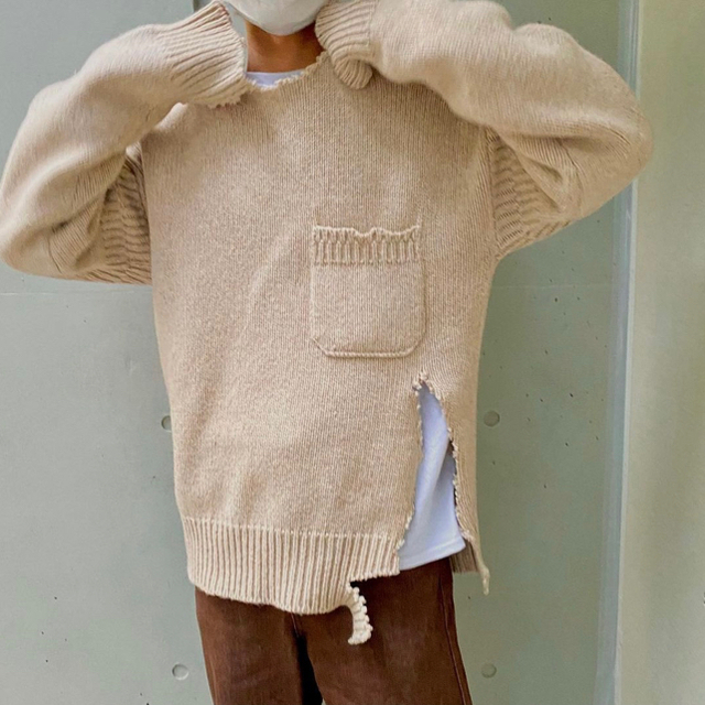 Marni - 定価半額以下!MARNI ニット ダメージセーター の通販 by