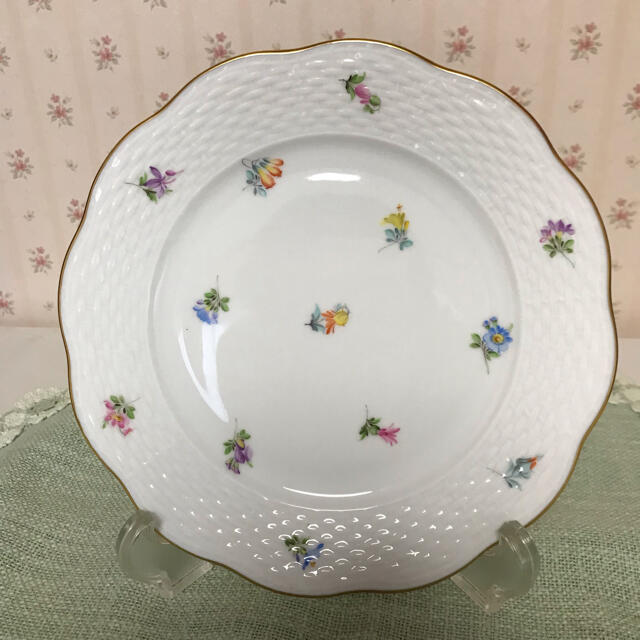 ヘレンド HEREND ミルフルール プレート 19㎝ ケーキ皿 - 食器