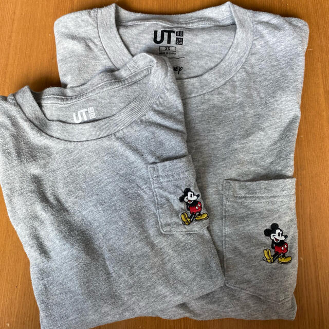 UNIQLO(ユニクロ)の親子コーデ　ユニクロ　UNIQLO UT ミッキー　お揃いdisney キッズ/ベビー/マタニティのキッズ服女の子用(90cm~)(Tシャツ/カットソー)の商品写真