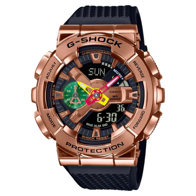 G-SHOCK(ジーショック)の　八村塁　G-SHOCKコラボ　GM-110RH-1AJR メンズの時計(腕時計(デジタル))の商品写真