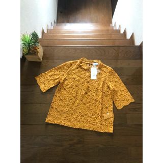 ローリーズファーム(LOWRYS FARM)の新品　LOWRYS FARM  ローリーズファーム　レース　カットソー　ブラウス(シャツ/ブラウス(長袖/七分))