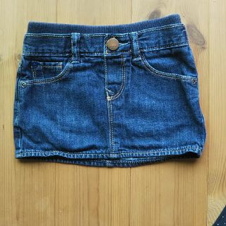 ベビーギャップ(babyGAP)の値下げ！GAP baby 80 デニム スカート(スカート)