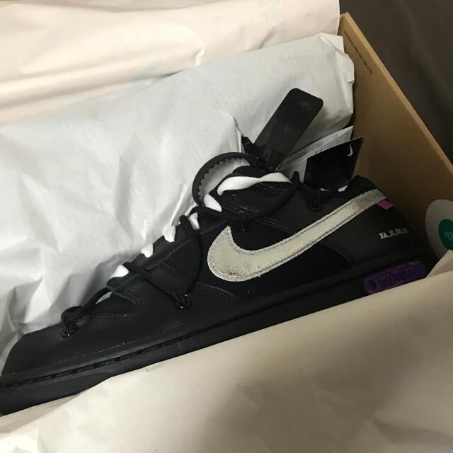 メンズoff-white  NIKE　dunk low　lot50