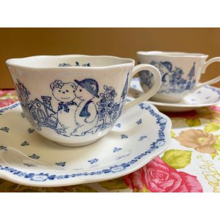 ニッコー(NIKKO)のNIKKO TABLEWEAR ティーカップ カップアンドソーサー【美品】(グラス/カップ)