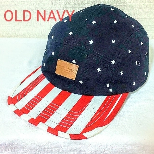 Old Navy(オールドネイビー)のメンズ キャップ 帽子オールドネイビー星条旗キャップ レッド ,ホワイト,ブルー メンズの帽子(キャップ)の商品写真