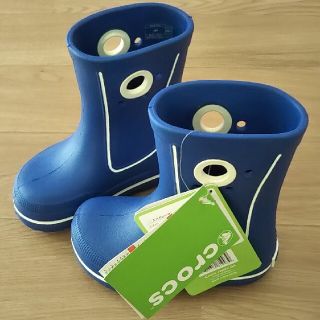 クロックス(crocs)のお値下げ☆【新品】クロックス キッズ レインブーツ 15cm 15.5cm(長靴/レインシューズ)