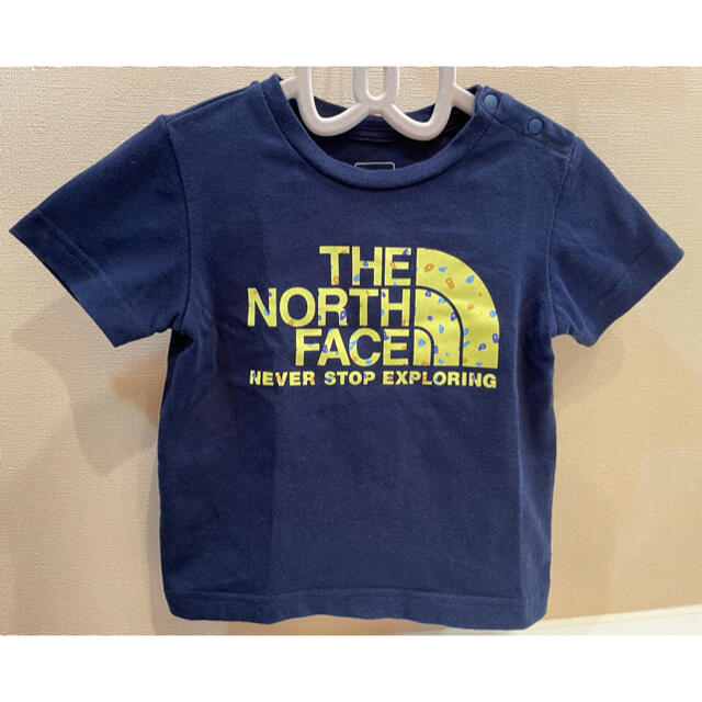 THE NORTH FACE(ザノースフェイス)の売却済み　ノースフェイス　Tシャツ キッズ/ベビー/マタニティのベビー服(~85cm)(Ｔシャツ)の商品写真