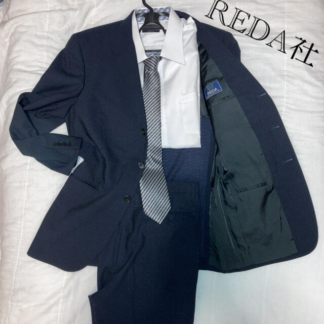 美品】ポールスミス ロンドン & REDA シングルスーツセットアップ 濃紺