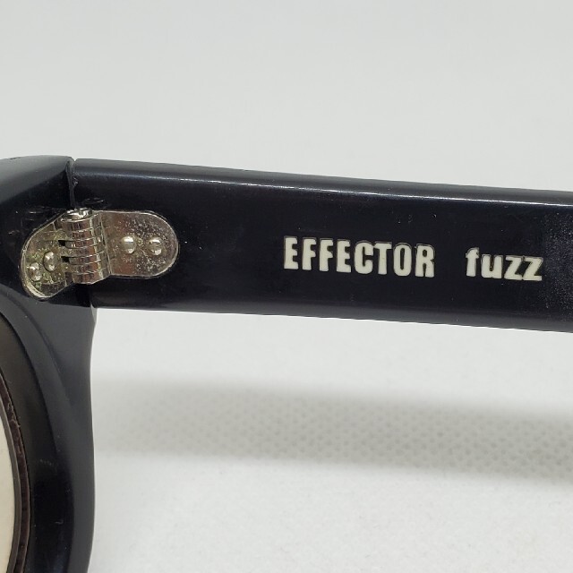 EFFECTOR(エフェクター)のEFFECTOR眼鏡 エフェクターメガネ FUZZ ファズ BK 度無サングラス メンズのファッション小物(サングラス/メガネ)の商品写真