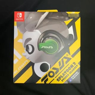 ニンテンドースイッチ(Nintendo Switch)のスプラトゥーン　ヘッドセット　hori(ヘッドフォン/イヤフォン)