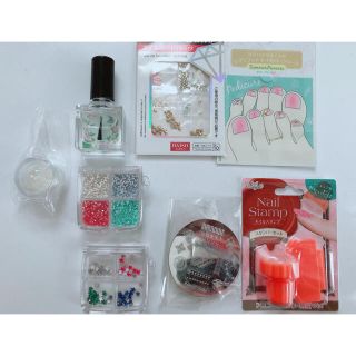 ネイルパーツ ネイルオイル セット(ネイル用品)