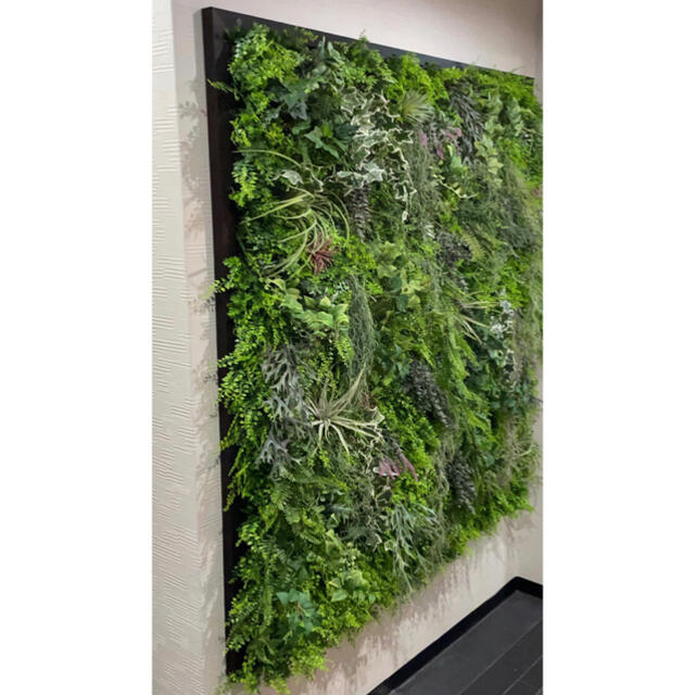 【オーダー可】【壁面緑化】【ウォールグリーン】大型　壁掛け　インテリア