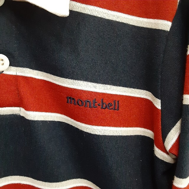 mont bell(モンベル)のmont-bell (モンベル) キッズ ラガーシャツ キッズ/ベビー/マタニティのキッズ服男の子用(90cm~)(Tシャツ/カットソー)の商品写真