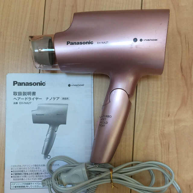 Panasonic(パナソニック)のパナソニックドライヤー ナノイー スマホ/家電/カメラの美容/健康(ドライヤー)の商品写真