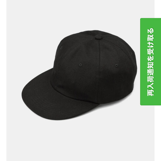 1LDK SELECT(ワンエルディーケーセレクト)のUNNAMED HEADWEAR  DEEP / BLK 即完品 メンズの帽子(キャップ)の商品写真