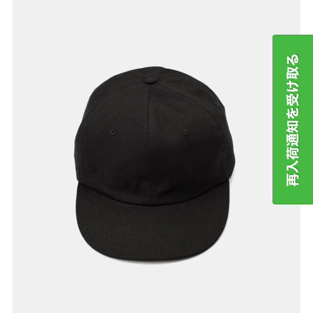 1LDK SELECT(ワンエルディーケーセレクト)のUNNAMED HEADWEAR  DEEP / BLK 即完品 メンズの帽子(キャップ)の商品写真