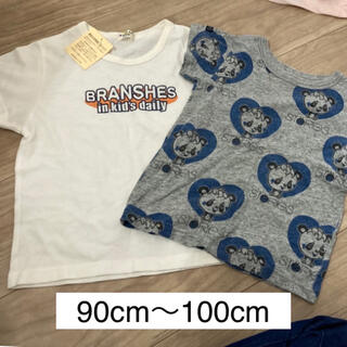 グラグラ(GrandGround)の【新品入り】BRANSHES&グラグラ半袖セット90～100cm(Tシャツ/カットソー)