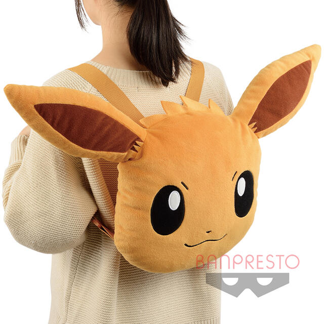 BANPRESTO(バンプレスト)のポケットモンスター めちゃでか顔型リュック～イーブイ～ エンタメ/ホビーのアニメグッズ(その他)の商品写真