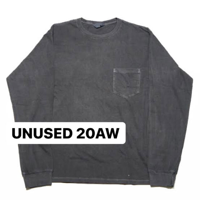 UNUSED PIGMENT PRINT L/S POCKET Tee