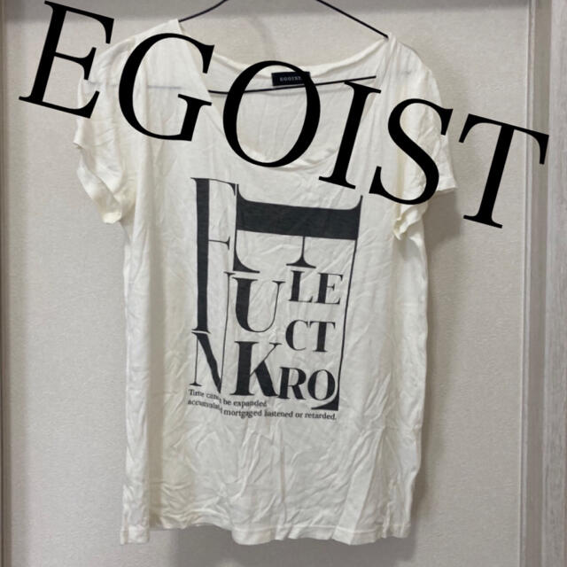 EGOIST(エゴイスト)の【EGOIST】半袖Tシャツ レディースのトップス(Tシャツ(半袖/袖なし))の商品写真