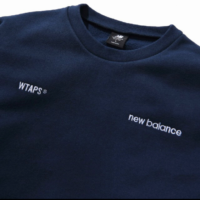 W)taps(ダブルタップス)のWTAPS NEW BALANCE ACADEMY CREW NECK :L メンズのトップス(スウェット)の商品写真