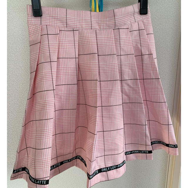 PINK-latte(ピンクラテ)のピンクラテフリルスカート 中古品 キッズ/ベビー/マタニティのキッズ服女の子用(90cm~)(スカート)の商品写真