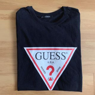 ゲス(GUESS)のGUESS Tシャツ ブラック L(Tシャツ(半袖/袖なし))