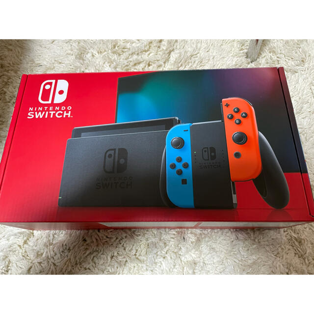 新品未開封。新型ニンテンドースイッチ　ネオン