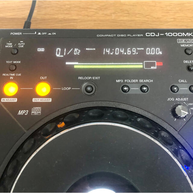 Pioneer(パイオニア)のPioneer CDJ-1000MK3 2台セット 楽器のDJ機器(CDJ)の商品写真