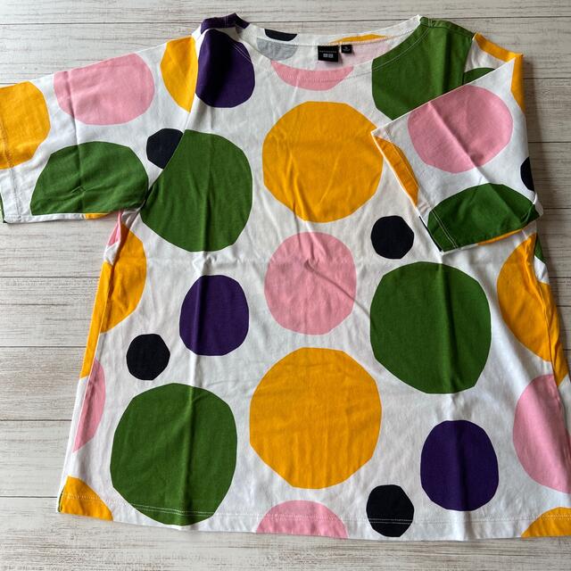 marimekko(マリメッコ)のmarimekko x UNIQLO マリメッコ Tシャツ  レディースのトップス(Tシャツ(半袖/袖なし))の商品写真