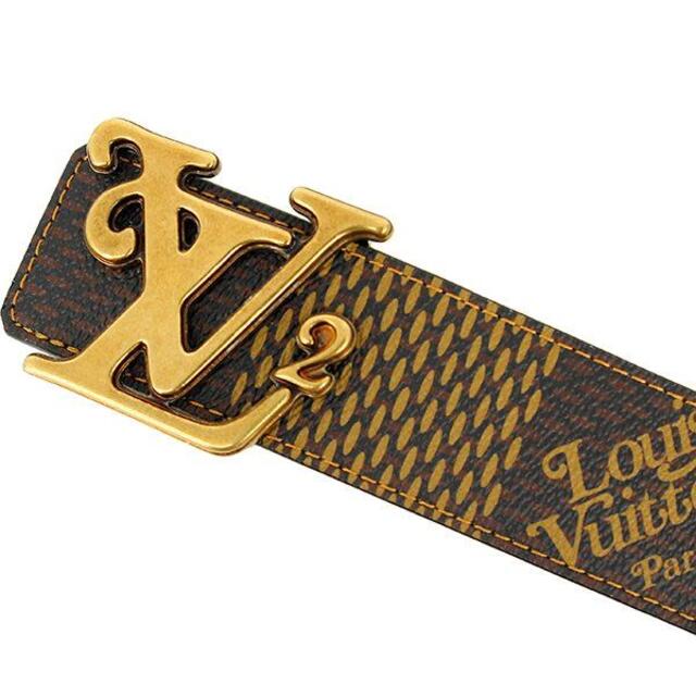 LOUIS VUITTON サンチュールLVスクエアード ベルト 5212