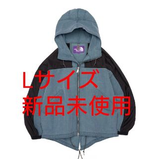 ザノースフェイス(THE NORTH FACE)のノースフェイス パープルレーベル インディゴマウンテンウインドパーカー Lサイズ(マウンテンパーカー)