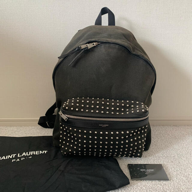 Saint Laurent  サンローラン　バックパック リュック ブラック