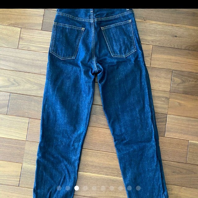 moussy(マウジー)のmoussy テーパードデニム　JAVA one wash denim レディースのパンツ(デニム/ジーンズ)の商品写真