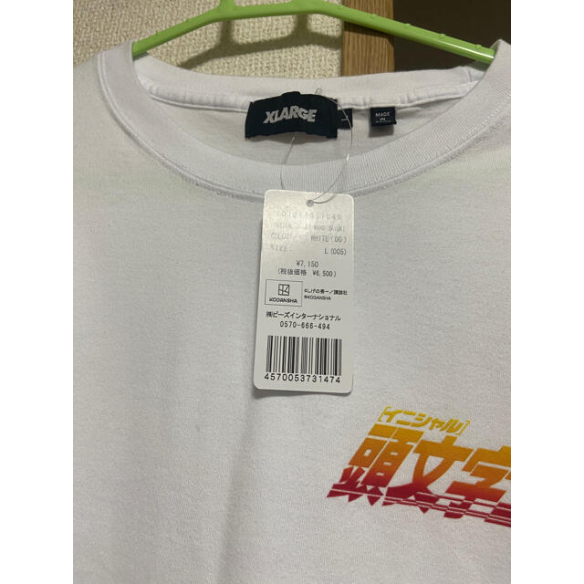 XLARGE × INITIAL D L/S TEE MAKO SAYUKI