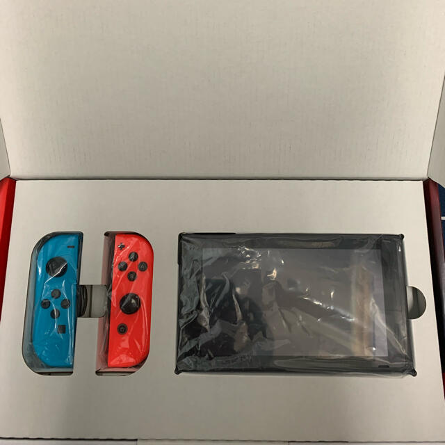 Nintendo Switch(ニンテンドースイッチ)のNintendo Switch JOY-CON(L) ネオンブルー/(R) ネオ エンタメ/ホビーのゲームソフト/ゲーム機本体(家庭用ゲーム機本体)の商品写真