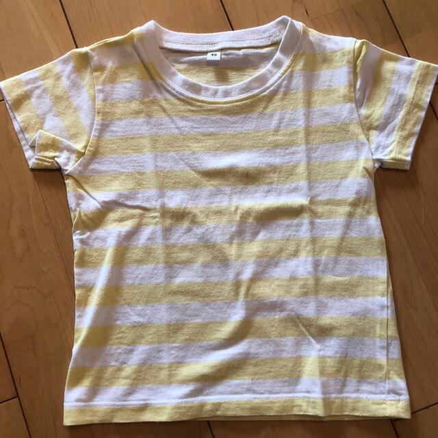 GAP Kids(ギャップキッズ)のギャップ　パンツ　80 90 無印Tシャツ　セット キッズ/ベビー/マタニティのベビー服(~85cm)(パンツ)の商品写真