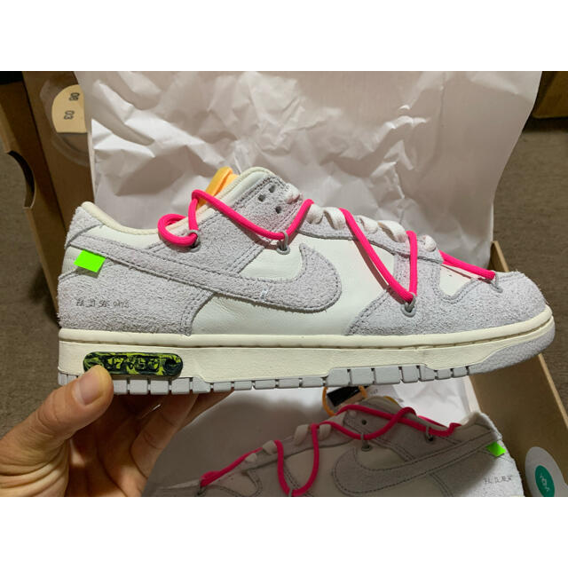 国産在庫 NIKE Low off-white LOT17 27.5 US9.5の通販 by キンサモ's shop|ナイキならラクマ - NIKE ダンク 人気定番
