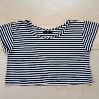 デュラス(DURAS)のデュラス　ボーダー重ね着用Tシャツ(Tシャツ(半袖/袖なし))